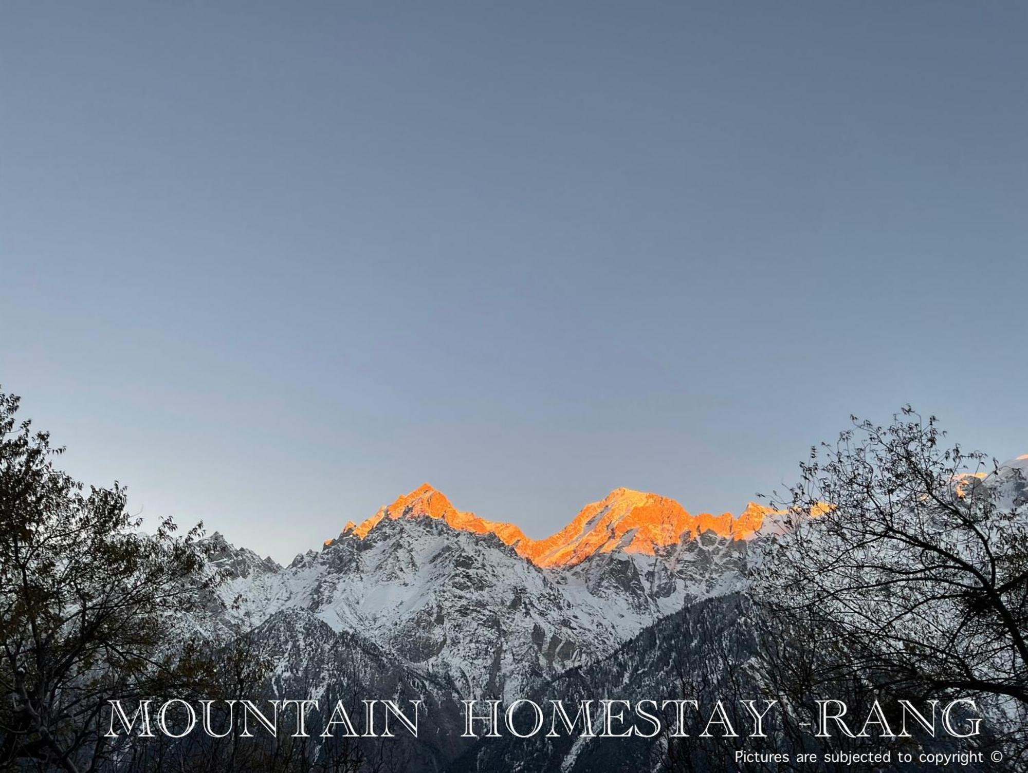 Mountain Home Stay -Rang, At Reckong Peo - Kalpa, Near Goyal Motors, Way To Petrol Pump At Itbp Quarters Εξωτερικό φωτογραφία